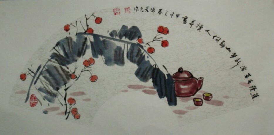 中国著名画家冯景元先生写意画欣赏
